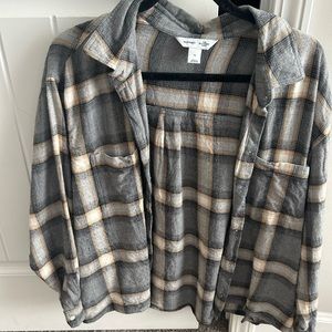 Oversized Old Navy Flannel